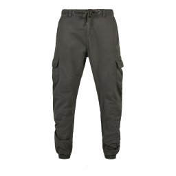 Urban Classics Pantaloni cu buzunare gri grafit