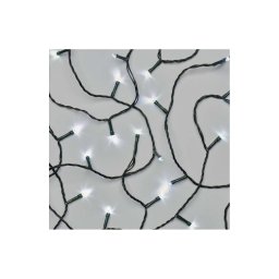 Ghirlandă LED pentru exterior, 180 LED, 8 moduri, 23 m, IP44, alb rece