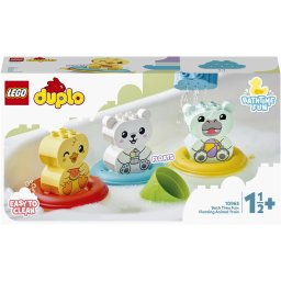 LEGO® DUPLO - Prima mea distractie la baie: Tren cu animale plutitoare 10965, 14 piese