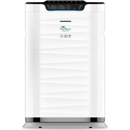 Purificator de aer Heinner HPA-600WIFI, CADR 600m³/h, 42~72m ², Control tactil cu display, Control WIFI, Telecomanda, Filtru HEPA H11, Generator ioni negativi, Senzor PM 2.5, Alb