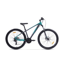 Bicicleta MTB Pegas DRUMET XS 27.5'' TURCOAZ GRI NEGRU