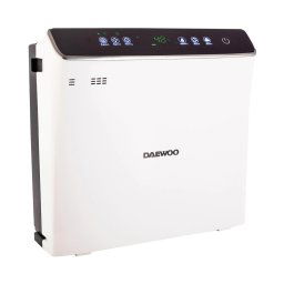 Purificator de aer si umidificator Daewoo DAP400 Wi-Fi, 75 W, 300 m3/h, filtru HEPA13, carbon activ, foto catalizator, lampa UV, rezervor apa 2.5 l, senzor inteligent, panou de comanda IMD, Anion, alarma automata, 45 dB