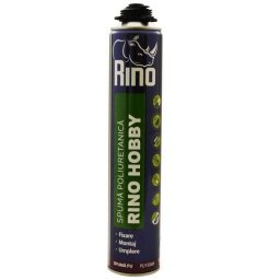 Spuma poliuretanica RINO Hobby, 650ml, pentru pistol