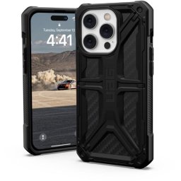 Husa UAG Husa Monarch Series iPhone 14 Pro Carbon Fiber, military drop tested