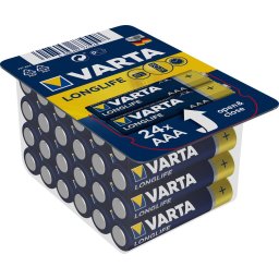 Bateria LongLife AAA / R03 24 szt.