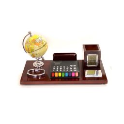 Accesorii Birou Glob, Suport Pix, Calculator Si Post It