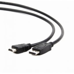 CABLU video SPACER, adaptor DisplayPort (T) la HDMI (T),4K, 3m, negru, SPC-DP-HDMI-3M