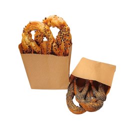 Pungi Hartie Kraft Natur 15x6x20 cm