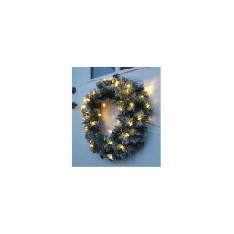 Coroniță LED de Crăciun de exterior EDMONTON 30xLED/0,064W/3/230V IP44 Eglo 410932