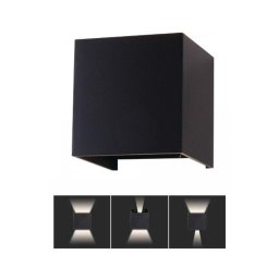 Aplică LED de exterior LED/5W/230V 3000K IP65 neagră