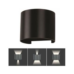 Aplică LED de exterior LED/6W/230V 3000K IP65 negru