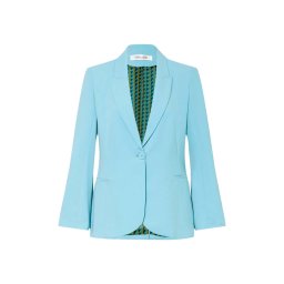 DIANE VON FURSTENBERG Sacou Dvf Audrey Jacket DVFJS3Q003SKYBL RA199 sky blue
