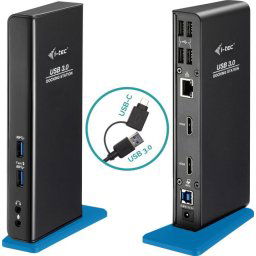 i-tec USB 3.0 / USB-C Dual HDMI Docking Station - U3DUALHDMIDOCK
