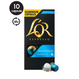 10 Capsule L'Or Espresso Decaffeinato - Compatibile Nespresso