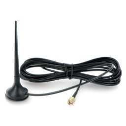 Antena GSM dual-band magnetică, cablu 3m, mufă SMA