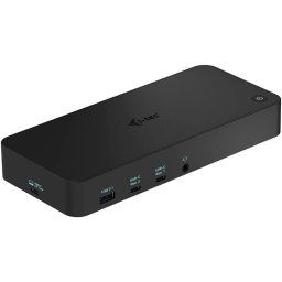 i-tec USB 3.0 / USB-C / TB, 3x 4K docking station + Power Delivery 100W, docking station (black, HDMI, DisplayPort, Power Delivery)