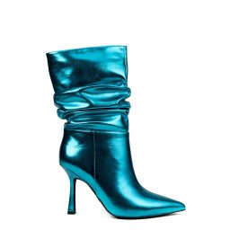 JEFFREY CAMPBELL Cizme inalte Guillo - 2 Met Booties 0101003671 blue