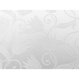 Fata de masa damasc gros calitate I alb, 150x250 cm, Spring Flowers