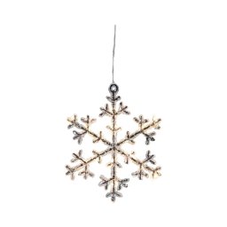 Decorațiune LED de Crăciun ICY 16xLED/0,064W/3xAA Eglo 410791