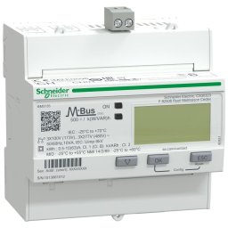 Contor Energie 63 A - M-Bus - 1 Digital I - 1 Digital O - Multi-Tarif Schneider A9MEM3135