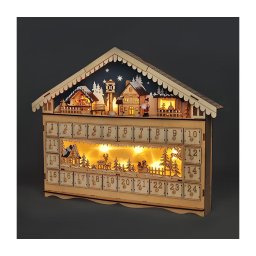 Calendar LED de Advent Brilagi LED/2xAA pin