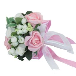 Buchet mireasa cu trandafiri roz - ILIF210026