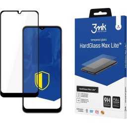 Samsung Galaxy A22 5G Black - 3mk HardGlass Max Lite