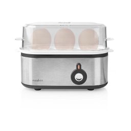 Nedis KAEB120EAL - Fierbător ouă 210W/230V inox