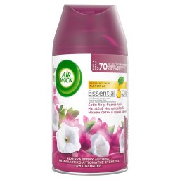 Air Wick Freshmatic rezerva odorizant de camera, Satin fin si Floarea lunii, 250 ml