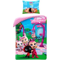 Lenjerie pat 140 x 200 cm, 100% bumbac Cry Babies