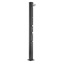 Dus solar de 32 L din Aluminiu pentru gradina cu 2 atomizoare si robinet pt. picioare