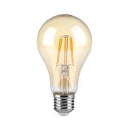Bec LED FILAMENT AMBER A67 E27/10W/230V 2200K