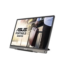 Monitor portabil LCD IPS ASUS ZenScreen MB16ACE, 15.6", Full HD, Flicker Free, gri inchis