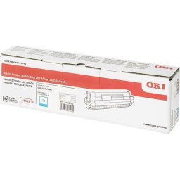 Toner Cyan, OKI, 5000 pagini - C824/834/844