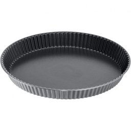 Tava pentru tarta Tefal J5708302 La Recyclée, cu margine ondulata, 27 cm