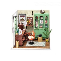 Puzzle 3D, Casuta DIY, Biroul lui Jimmy, 77 piese