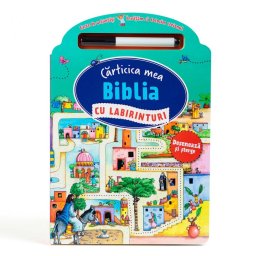 Biblia cu labirinturi - deseneaza si sterge