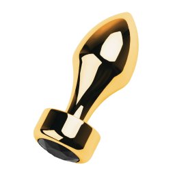 Dildo metalic Rosy Large Black Diamond