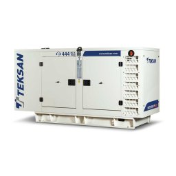Grup electrogen 44 kVA Teksan TJ45BD, motorizare Baudouin - Franta, diesel, trifazat