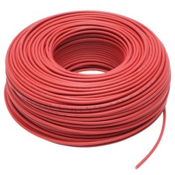 Rola 100ml cablu solar PV cupru stanat 1 x 4mm rosu Rcb Electro