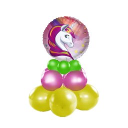 Minikit decor acasa Unicorn roz 15 buc