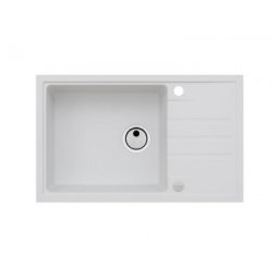 Chiuveta de bucatarie din granital Alveus Intermezzo 130 Arctic G11 alb