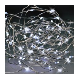 Brilagi - Ghirlandă LED 100xLED/3xAA 10m alb rece