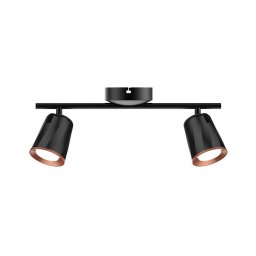 Spot LED 2xLED/5W/230V 4000K negru