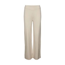 VERO MODA Pantaloni Vmgoldneedle Check/Solid Nw Trousers 10276015 13-0905 TCX birch