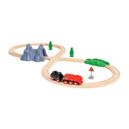 Set trenulet cu aburi BRIO