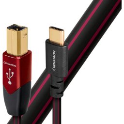 Cablu USB-C 2.0 la USB-B AudioQuest Cinnamon