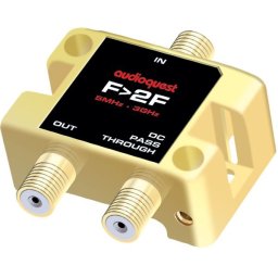 Splitter RF Audioquest F to 2F 75I Splitter, 1 IN - 2 OUT