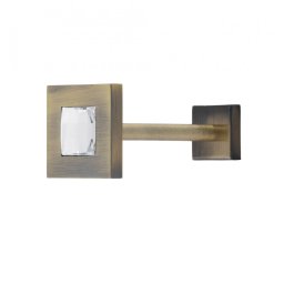 Set rozete kwadro cristal aur antic