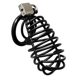 Rimba Metal Male Chastify Device 8112 Black